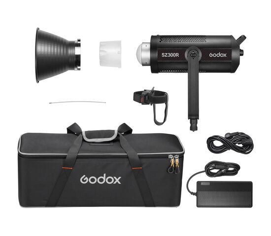 Осветитель светодиодный Godox SZ300R фокусируемый, фото , изображение 9