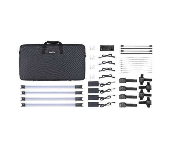 Комплект светодиодных осветителей Godox TL60*4 kit, фото , изображение 6