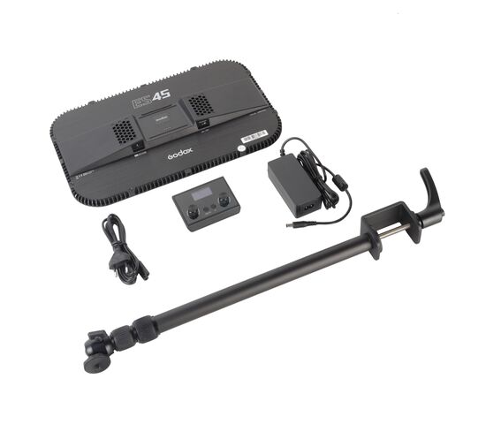 Осветитель светодиодный Godox ES45 Kit с креплением для стола, фото , изображение 5