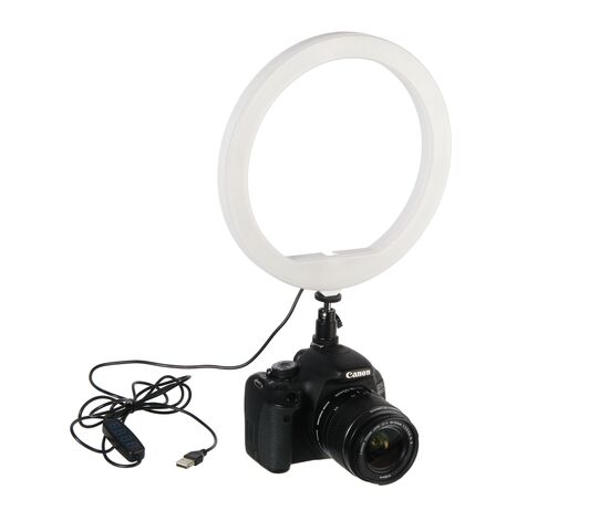 Осветитель кольцевой Falcon Eyes BeautyLight 128 LED, фото , изображение 2