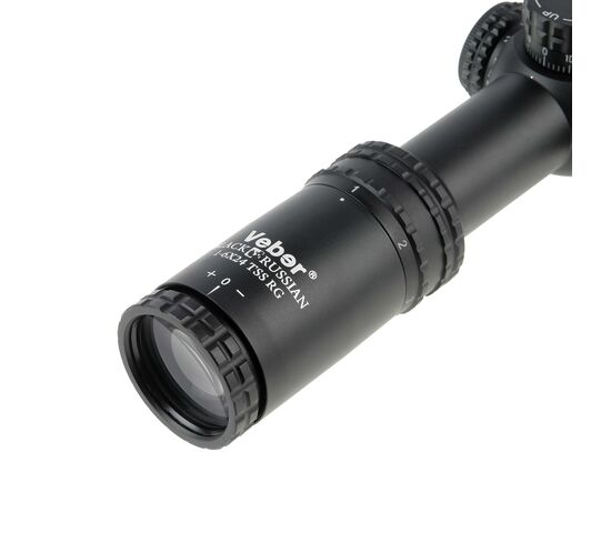 Прицел оптический Veber Black Russian 1-6x24 TSS RG, фото , изображение 4