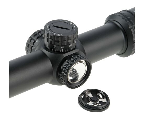 Прицел оптический Veber Black Russian 1-6x24 TSS RG, фото , изображение 7