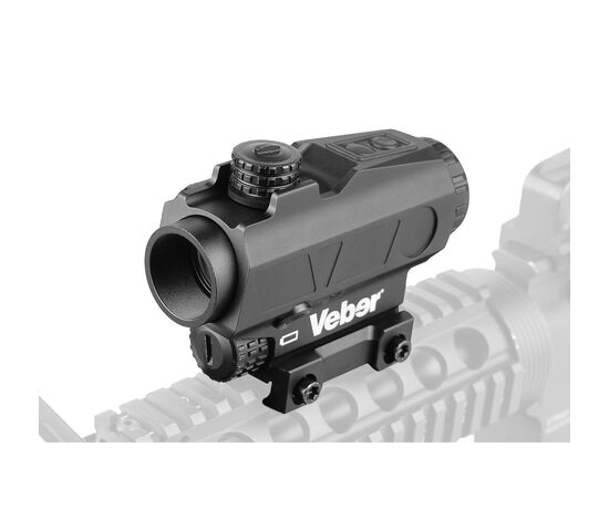 Прицел призматический Veber Wolf Alfa P1X25 mini, фото , изображение 6