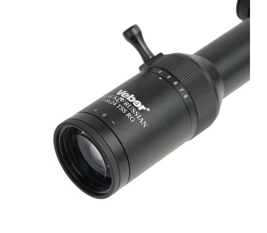 Прицел оптический Veber Black Russian 1-8x24 TSS RG, фото , изображение 3