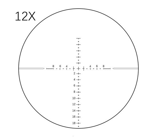 Прицел оптический Veber Black Russian 3-12x42 SF FFP RG, фото , изображение 6