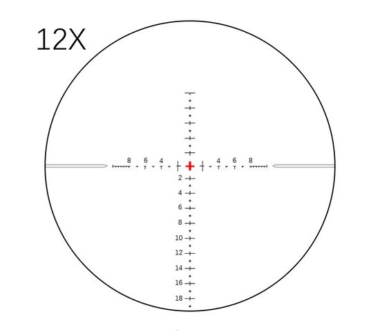 Прицел оптический Veber Black Russian 3-12x42 SF FFP RG, фото , изображение 8