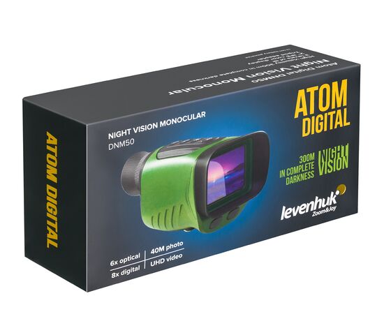 Монокуляр ночного видения Levenhuk Atom Digital DNM50, фото , изображение 11