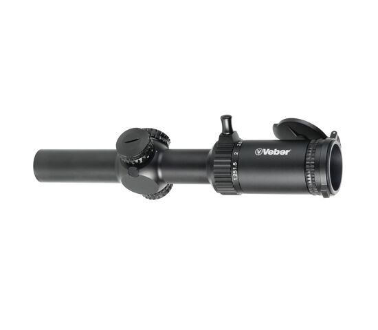 Прицел оптический Veber Wolf 1.25-4.5х26 IR FD07 Загонник, фото , изображение 5