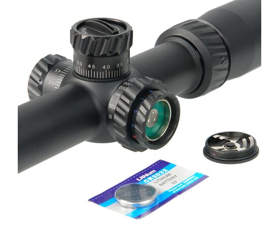 Прицел оптический Veber Black Russian 4-14x44 SF TSS RGB, фото , изображение 8