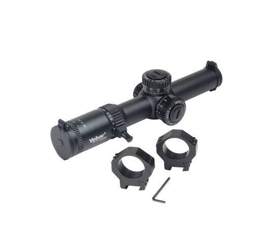 Прицел оптический Veber Wolf II 1-10х26 GB FD Загонник, фото , изображение 4