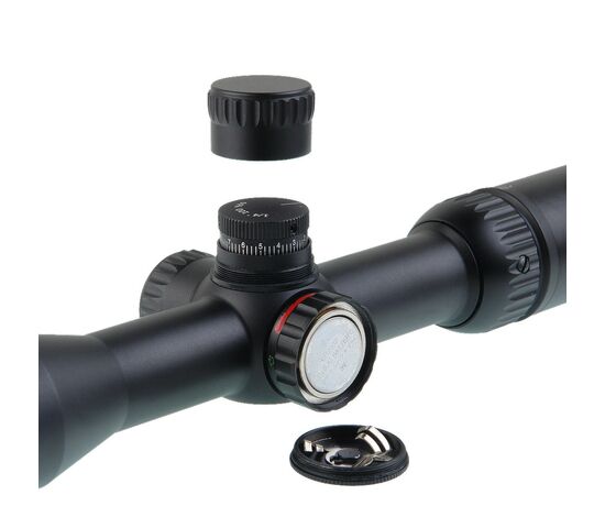 Прицел оптический Veber Black Russian 2-7x32 TSS RG, фото , изображение 4