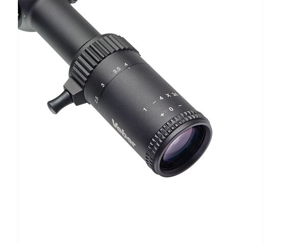 Прицел оптический Veber Wolf 1-4x24 GB DnD Загонник, фото , изображение 2