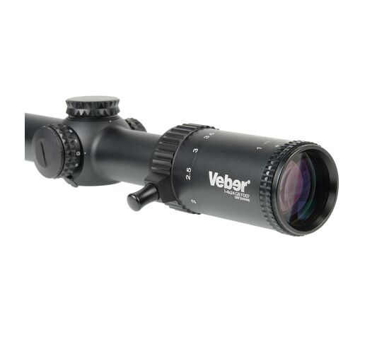 Прицел оптический Veber Wolf 1-4х24 GB FD07 Загонник, фото , изображение 6