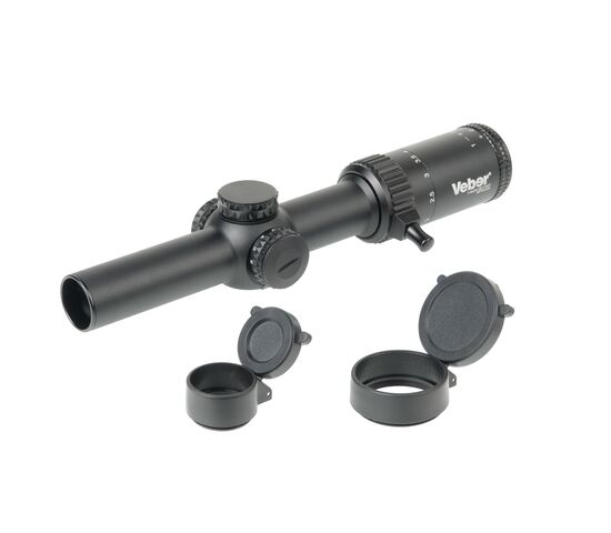 Прицел оптический Veber Wolf 1-4х24 GB FD07 Загонник, фото , изображение 9