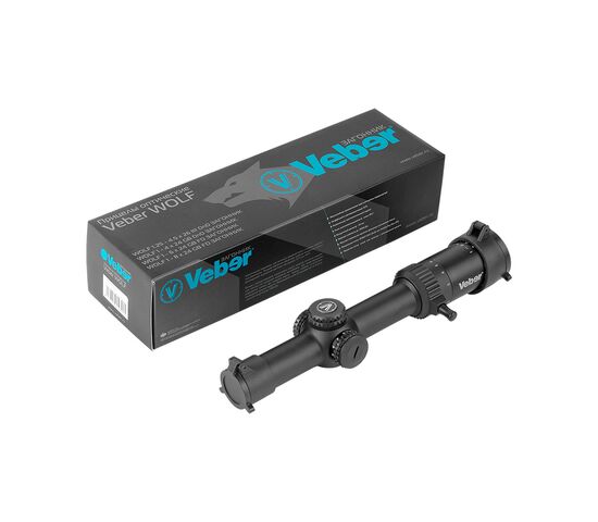 Прицел оптический Veber Wolf 1-6x24 GB FD Загонник, фото , изображение 5