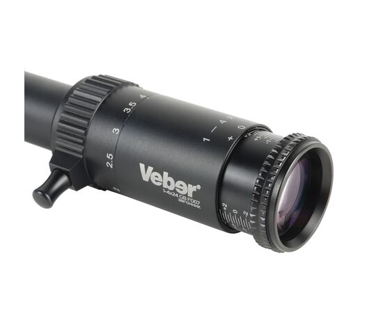 Прицел оптический Veber Wolf 1-4х24 GB FD07 Загонник, фото , изображение 7