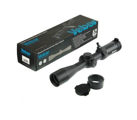 Прицел оптический Veber Wolf 3-9x42 IR, фото , изображение 4
