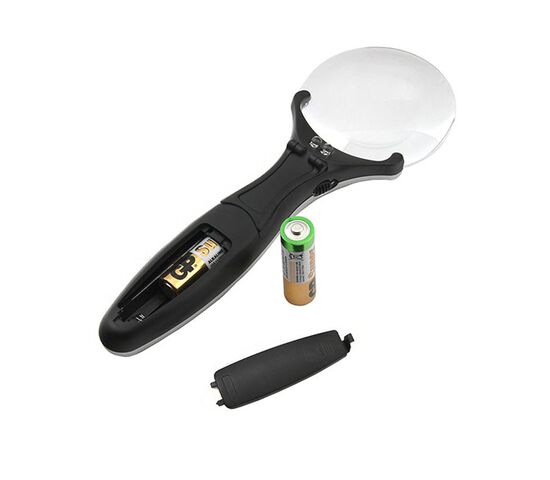 Лупа с подсветкой Veber 789-75 3х, 75 мм, фото , изображение 3