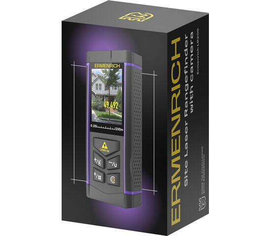 Дальномер оптический Ermenrich LR200, с камерой, фото , изображение 3
