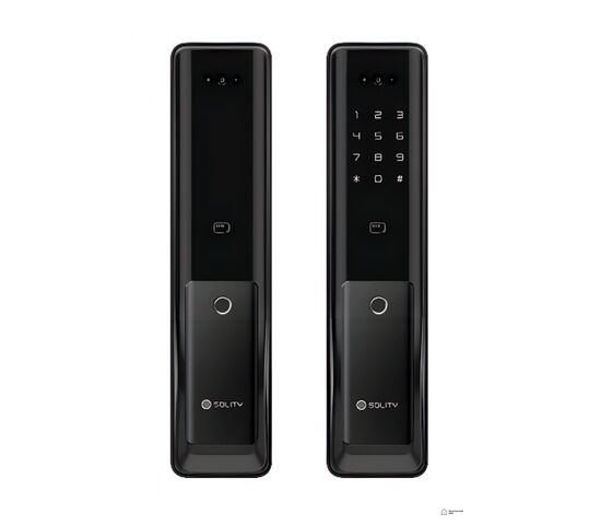 Электронный дверной замок с распознаванием лица SOLITY GP-6000BAK BLACK (Face ID), фото , изображение 3