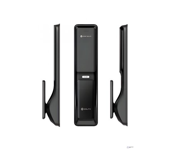 Электронный дверной замок с распознаванием лица SOLITY GP-6000BAK BLACK (Face ID), фото , изображение 4