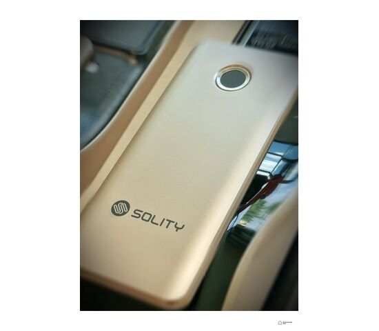 Электронный дверной замок Solity GP-6000BAK Champagne Gold с Face ID, фото , изображение 3