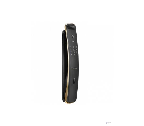 Электронный дверной замок с распознаванием лица Kaadas K19F gold c Face ID, фото , изображение 3