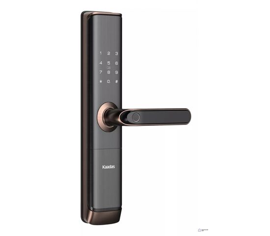Электронный дверной замок Kaadas S110-5W Copper с отпечатком пальца, фото , изображение 2
