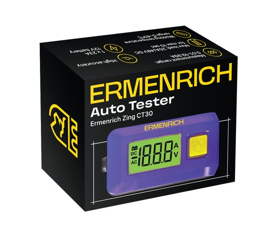 Тестер автомобильный Ermenrich Zing CT30, фото 