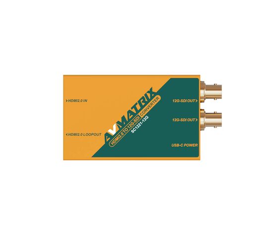 Конвертер AVMATRIX SC1221-12G 4K60 HDMI2.0 в 12G-SDI, фото , изображение 2