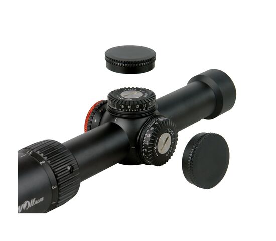 Прицел оптический Veber Wolf Alfa 1-6x24 FCD, фото , изображение 3