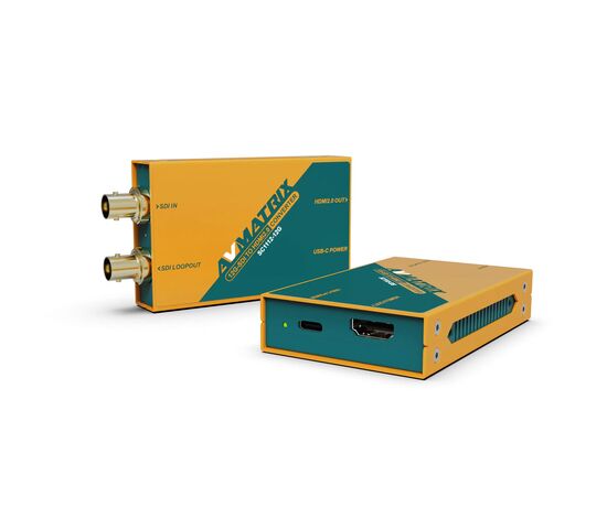Конвертер AVMATRIX SC1112-12G 4K60 12G-SDI в HDMI2.0, фото 