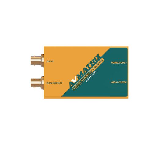 Конвертер AVMATRIX SC1112-12G 4K60 12G-SDI в HDMI2.0, фото , изображение 2