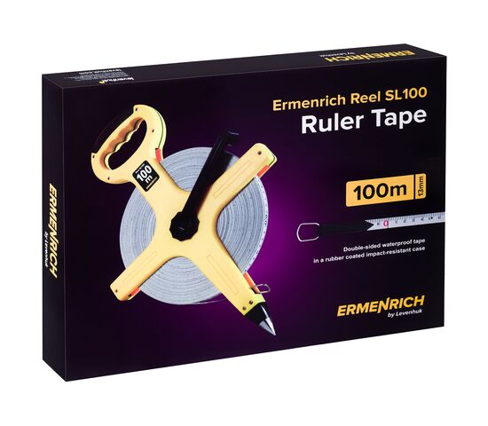 Рулетка геодезическая Ermenrich Reel SL100, фото , изображение 5