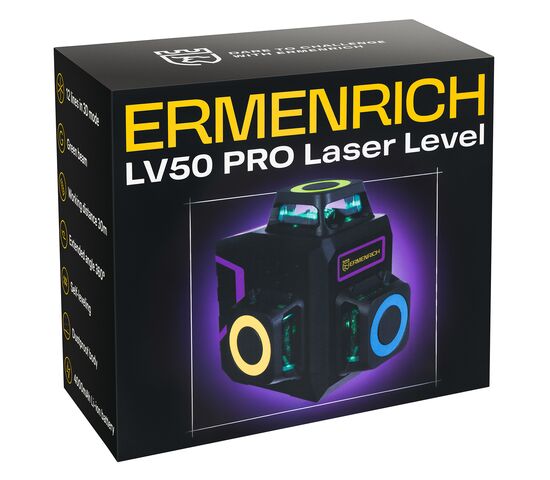 Лазерный уровень Ermenrich PRO LV50, фото , изображение 9