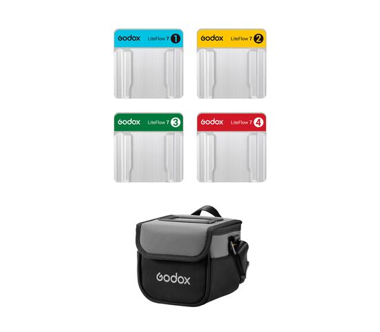 Комплект кино-рефлекторов Godox Knowled LiteFlow 7 Kit, фото , изображение 7
