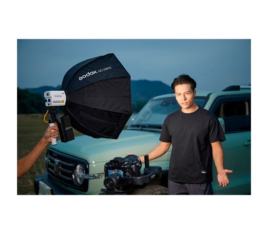Осветитель светодиодный Godox ML60II Bi Kit1 (с AK-B01), фото , изображение 17