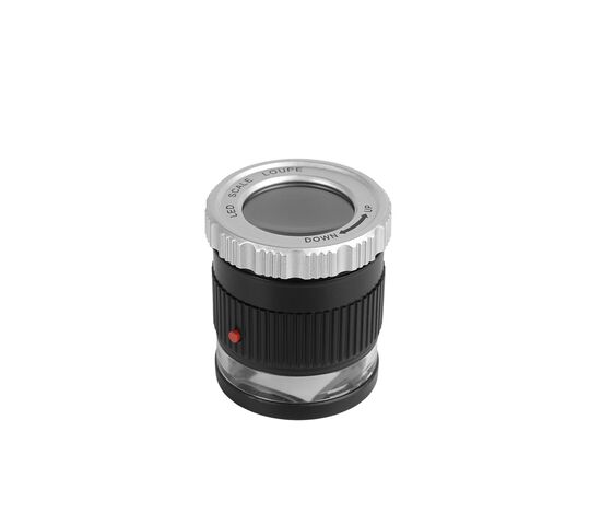 Лупа Veber MG30X30UV измерительная с подсветкой, фото 