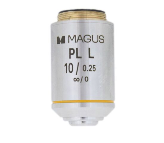 Объектив MAGUS 10PLL 10х/0,25 Plan L WD 5,0 мм, фото 