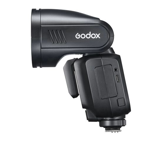 Вспышка накамерная Godox V100N TTL с круглой головкой для Nikon, фото , изображение 7