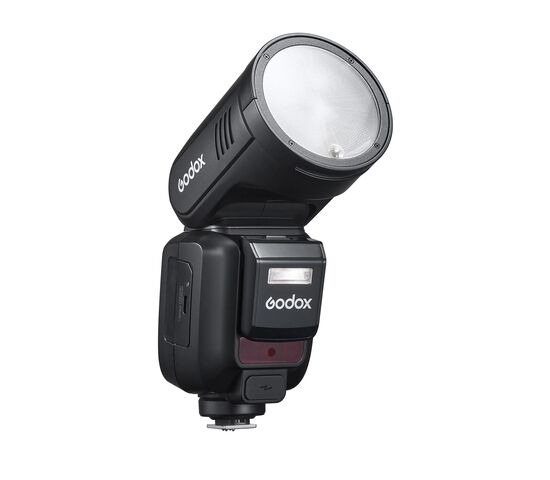 Вспышка накамерная Godox V100N TTL с круглой головкой для Nikon, фото , изображение 2