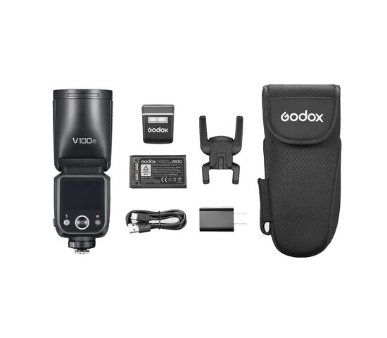Вспышка накамерная Godox V100F TTL с круглой головкой для Fujifilm, фото , изображение 12