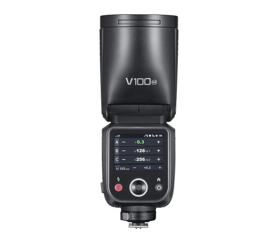 Вспышка накамерная Godox V100N TTL с круглой головкой для Nikon, фото , изображение 5