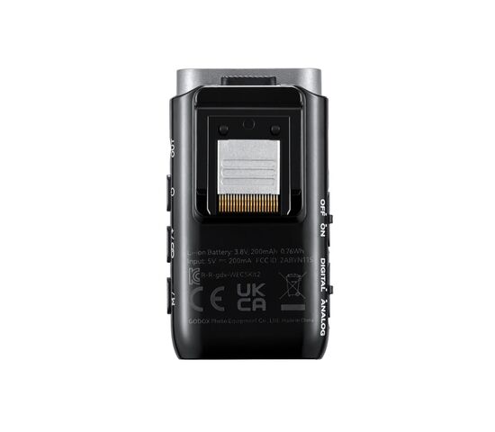 Радиосистема Godox WEC-S Kit1 накамерная, фото , изображение 4