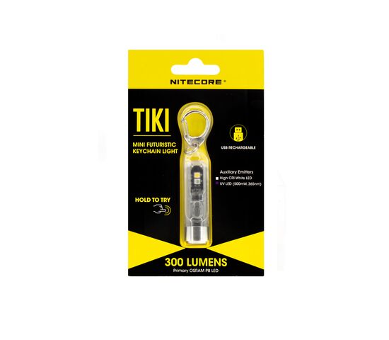 Фонарь наключный Nitecore TIKI GREY, фото , изображение 3