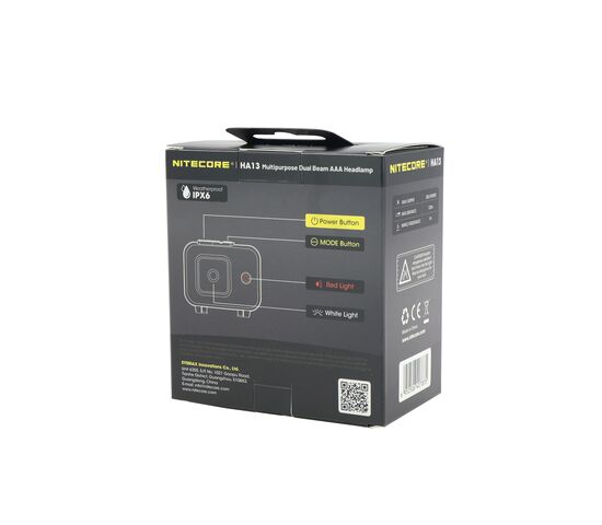 Фонарь налобный Nitecore HA13, фото , изображение 7