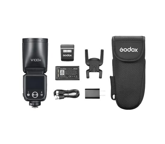 Вспышка накамерная Godox V100C TTL с круглой головкой для Canon, фото , изображение 12