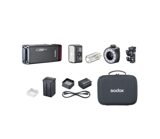 Вспышка аккумуляторная Godox Witstro AD200ProII, фото , изображение 13