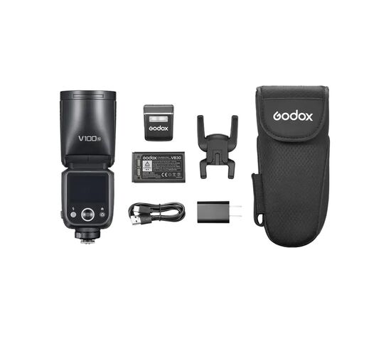 Вспышка накамерная Godox V100S TTL с круглой головкой для Sony, фото , изображение 12