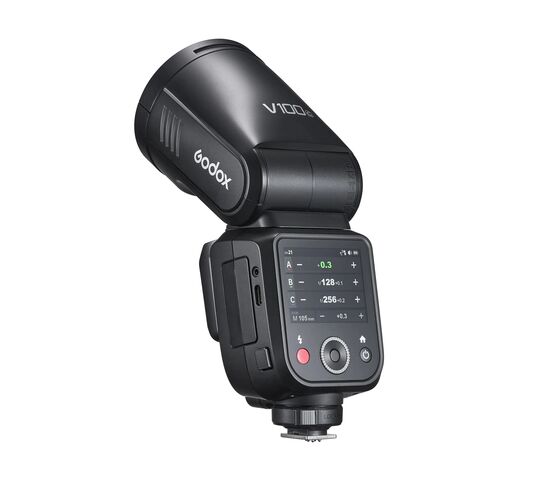 Вспышка накамерная Godox V100C TTL с круглой головкой для Canon, фото , изображение 6
